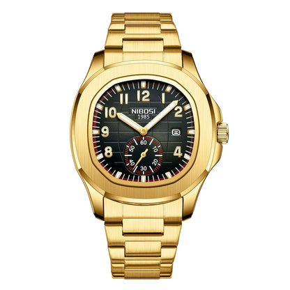 NIBOSI Men‘s Watches Top Brand Luxury Sport Quartz Watch for Men WaterProof Auto Date Luminous Watches Man Reloj Hombre
